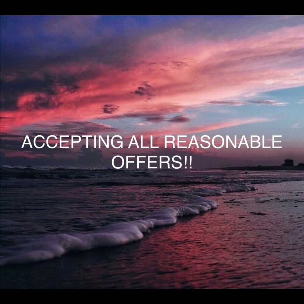 Accepting all Reasonable offers!!